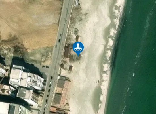 Satellite image of Plaja Curacao