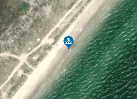 Satellite image of Plaja Vadu