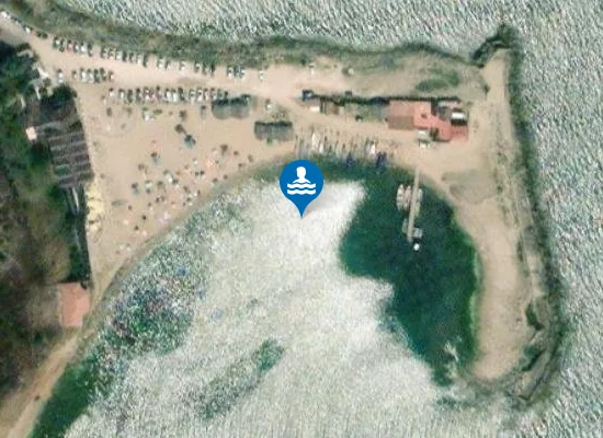 Satellite image of Plaja Golful Pescarilor