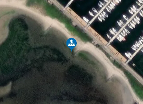 Satellite image of BOGENSE STRANDBAD