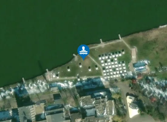 Satellite image of Plaja Lacu Sarat