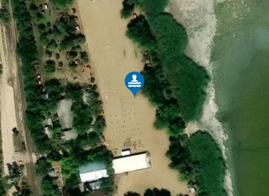 Satellite image of Plaja Brateș