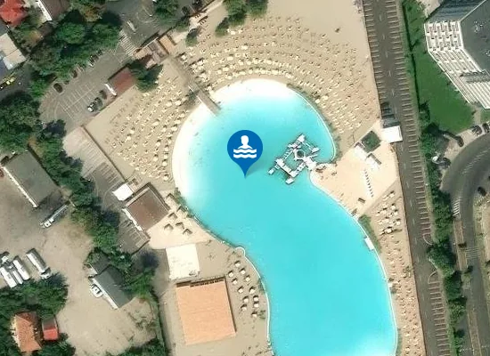 Satellite image of Lagoon Park