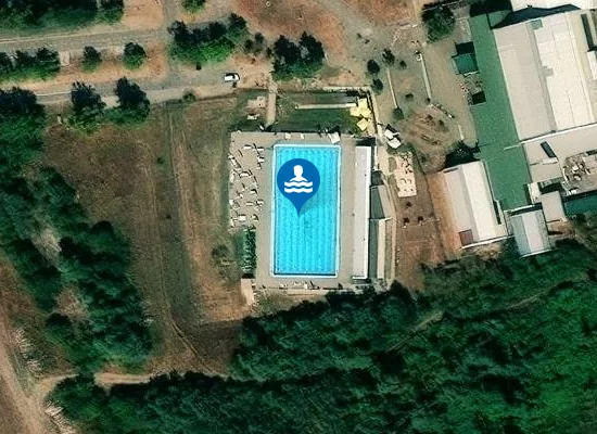 Satellite image of Bazen Tikvara