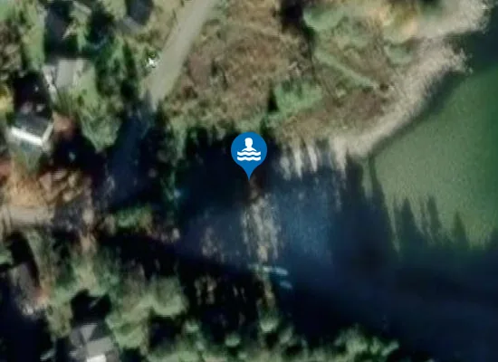Satellite image of Unnviken