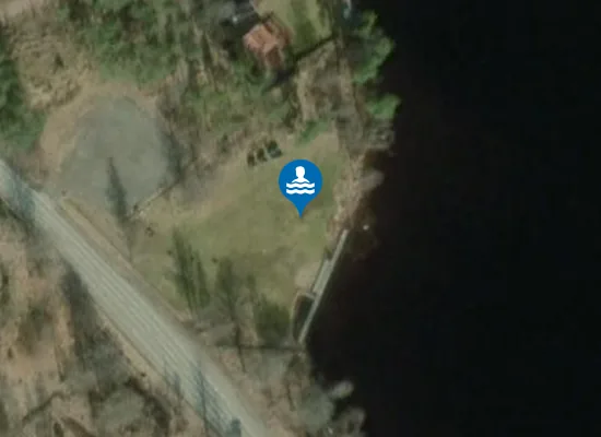 Satellite image of Älmeshultabadet