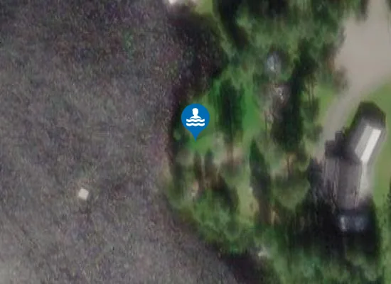 Satellite image of Strandudden
