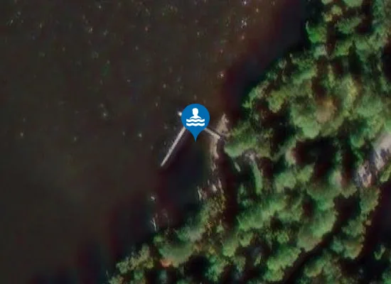 Satellite image of Badplats Trollebo
