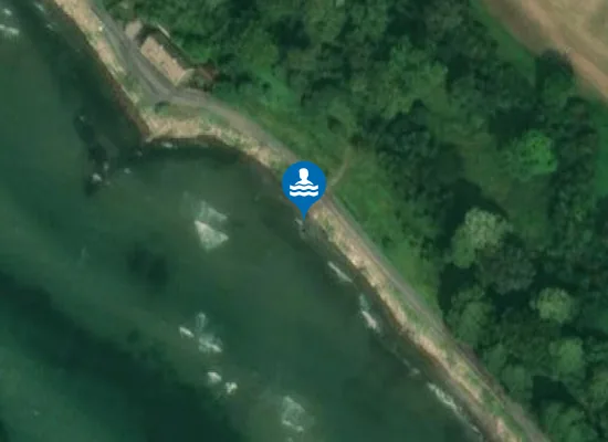 Satellite image of Ålabodarnas strand