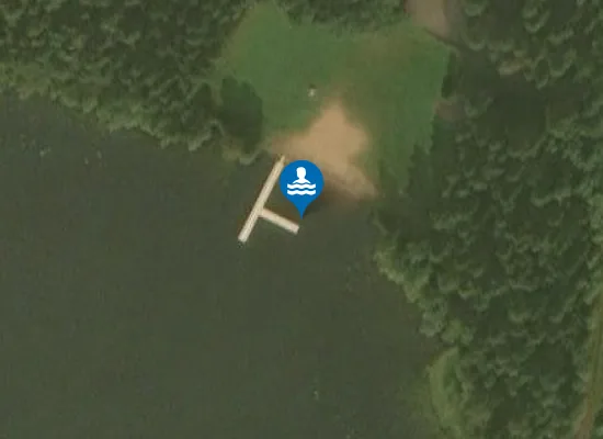 Satellite image of Tahe badet