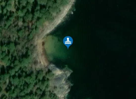 Satellite image of badplats