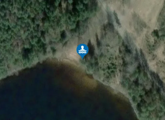 Satellite image of Myrhöjdens Badplats