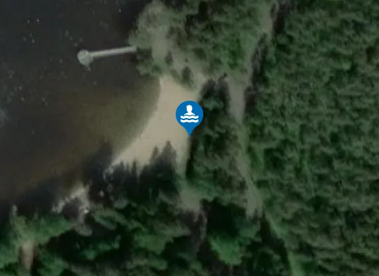 Satellite image of Kärleksviken