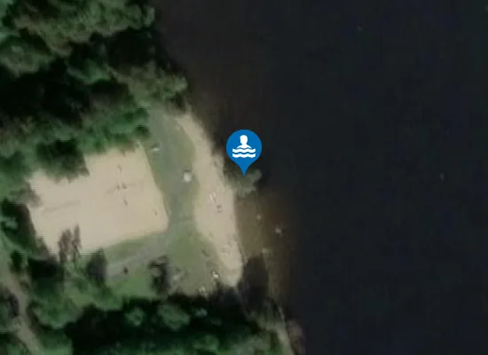 Satellite image of Tomtebobadet