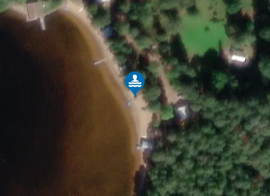 Satellite image of Copacabana
