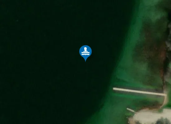 Satellite image of Råbybadet