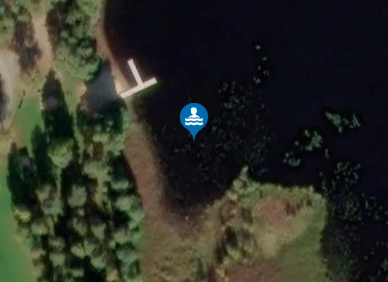 Satellite image of Stråkenbadet