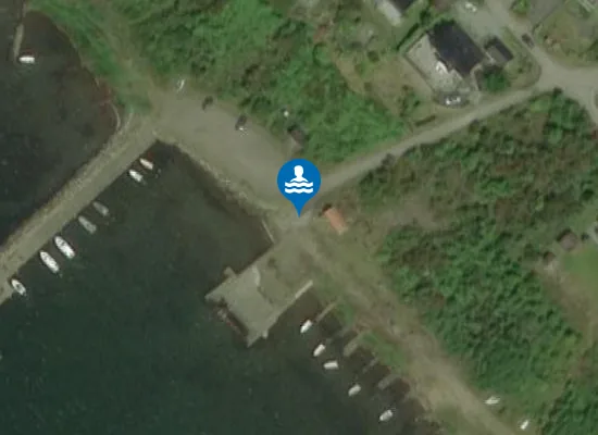 Satellite image of Balgö Brygga