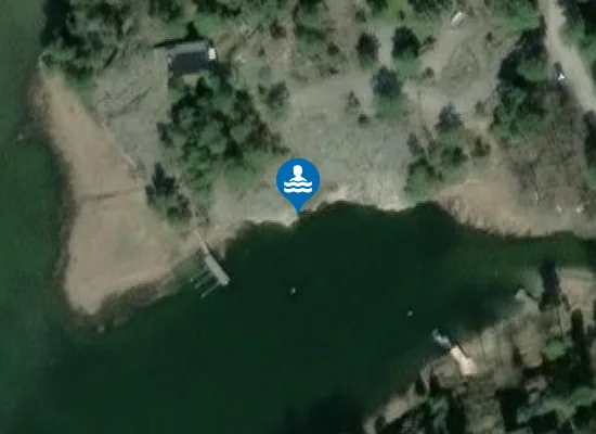 Satellite image of Hölö klippbad
