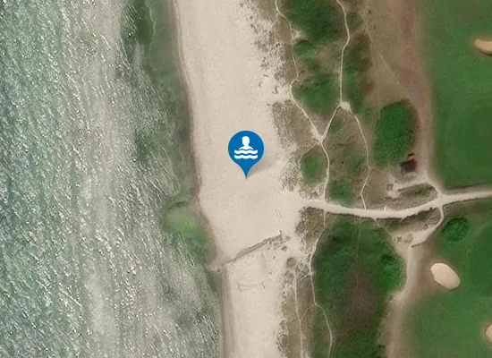 Satellite image of Svanebäcksstranden
