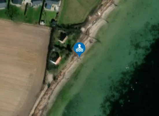 Satellite image of DYBSKROG