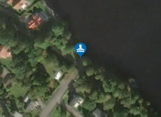 Satellite image of Djupa Ro