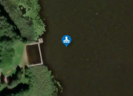 Satellite image of Bålsjöbadet
