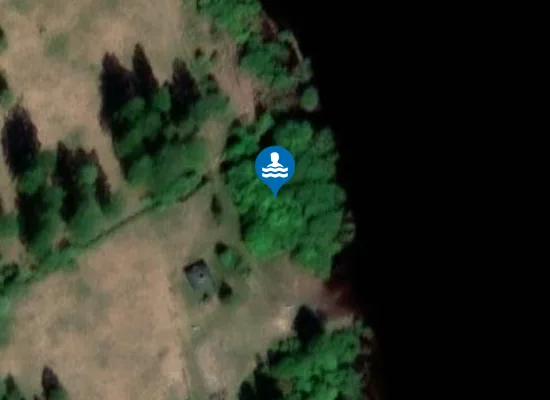 Satellite image of Branäs beach