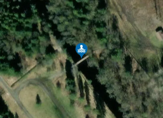Satellite image of Lövängerbäcken