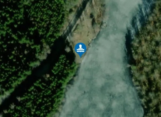 Satellite image of Fabbemåla Badplats