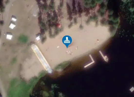 Satellite image of Backetjärn