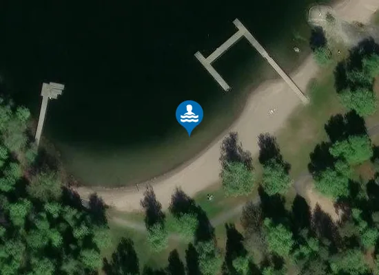 Satellite image of Fågelöuddebadet