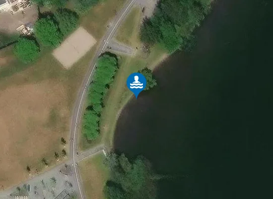 Satellite image of Fittjaängsbadet