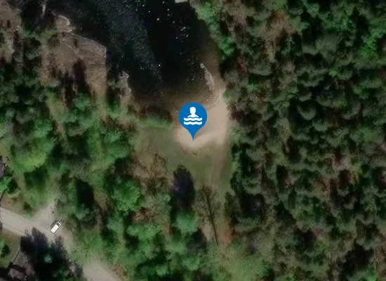Satellite image of Hästhagsbadet