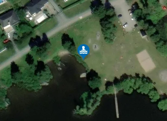 Satellite image of Gröna Udden