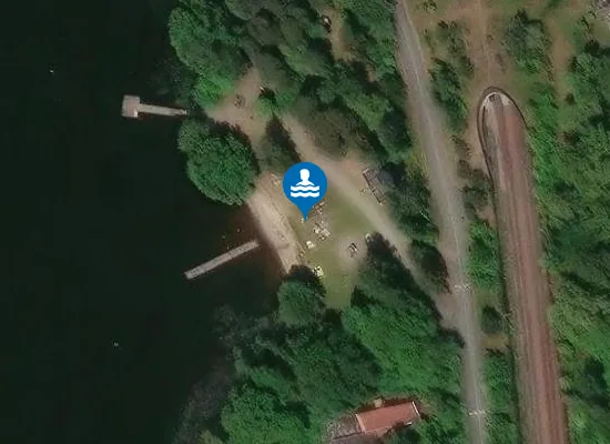 Satellite image of Bonäsbadet
