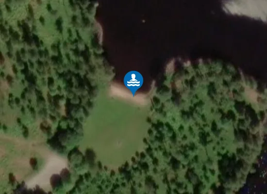 Satellite image of Flickornas badplats