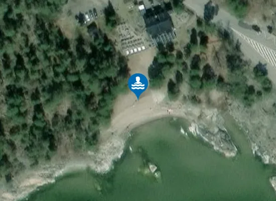 Satellite image of Björviks havsbad