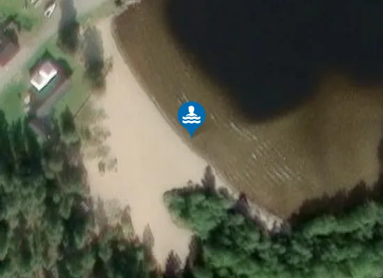 Satellite image of Bredviken havsbad