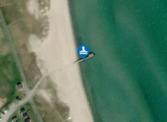 Satellite image of SYDSTRANDEN