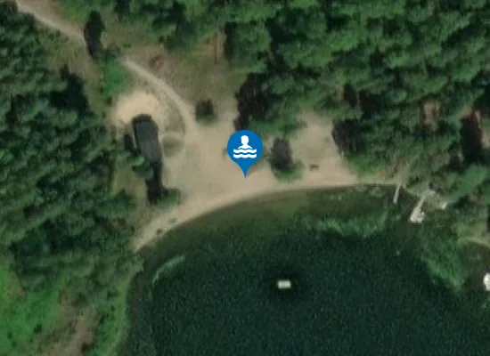 Satellite image of Södra Sandviken