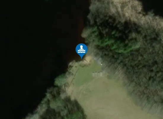Satellite image of Röda sand