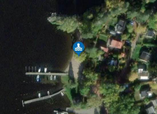 Satellite image of Ängsholmen Badplats