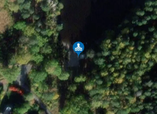Satellite image of Ängsholmen Badplats