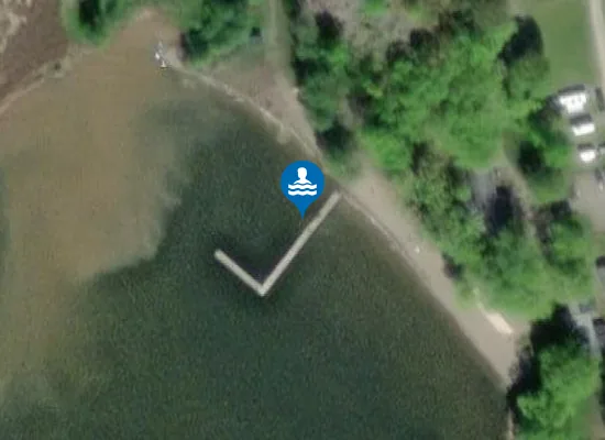 Satellite image of Strandbadet