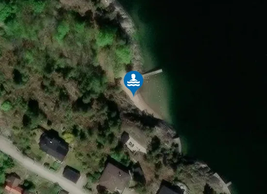 Satellite image of Dalenbadet
