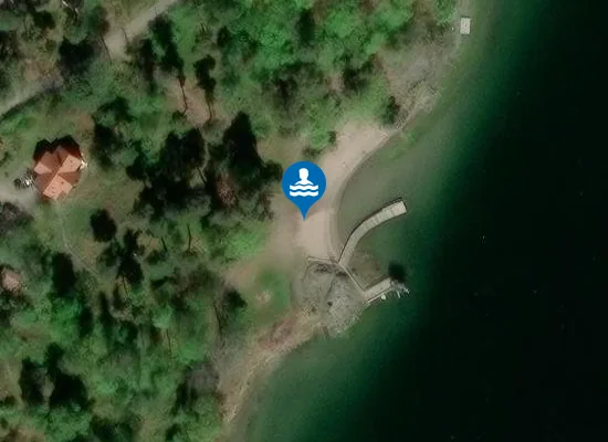 Satellite image of Fårnabben