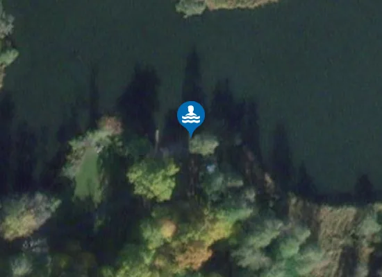 Satellite image of Skjulstabadet