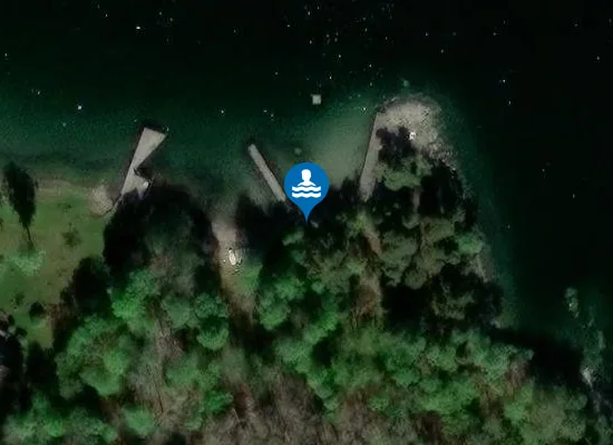 Satellite image of Talluddens bad
