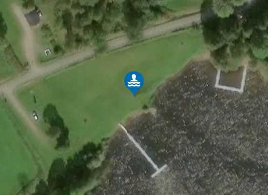 Satellite image of Sämsjön